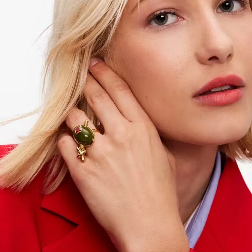 $148‎ Kate Spade Shaken Or Stirred Statement Ring, Size 6 NWT